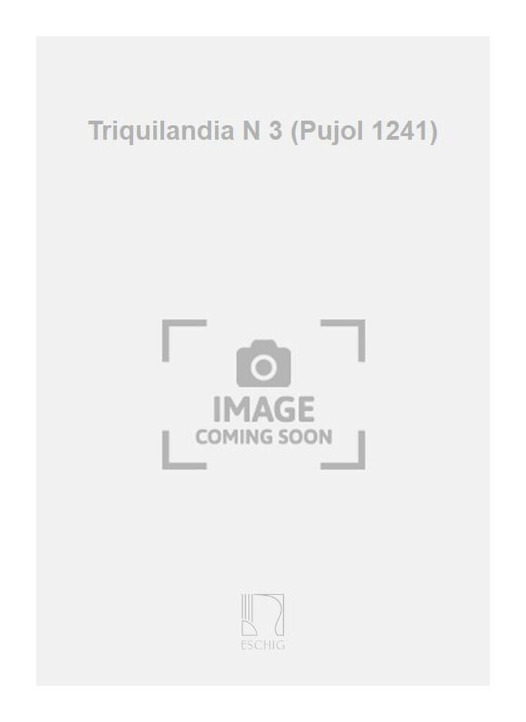 Triquilandia N 3 (Pujol 1241)
